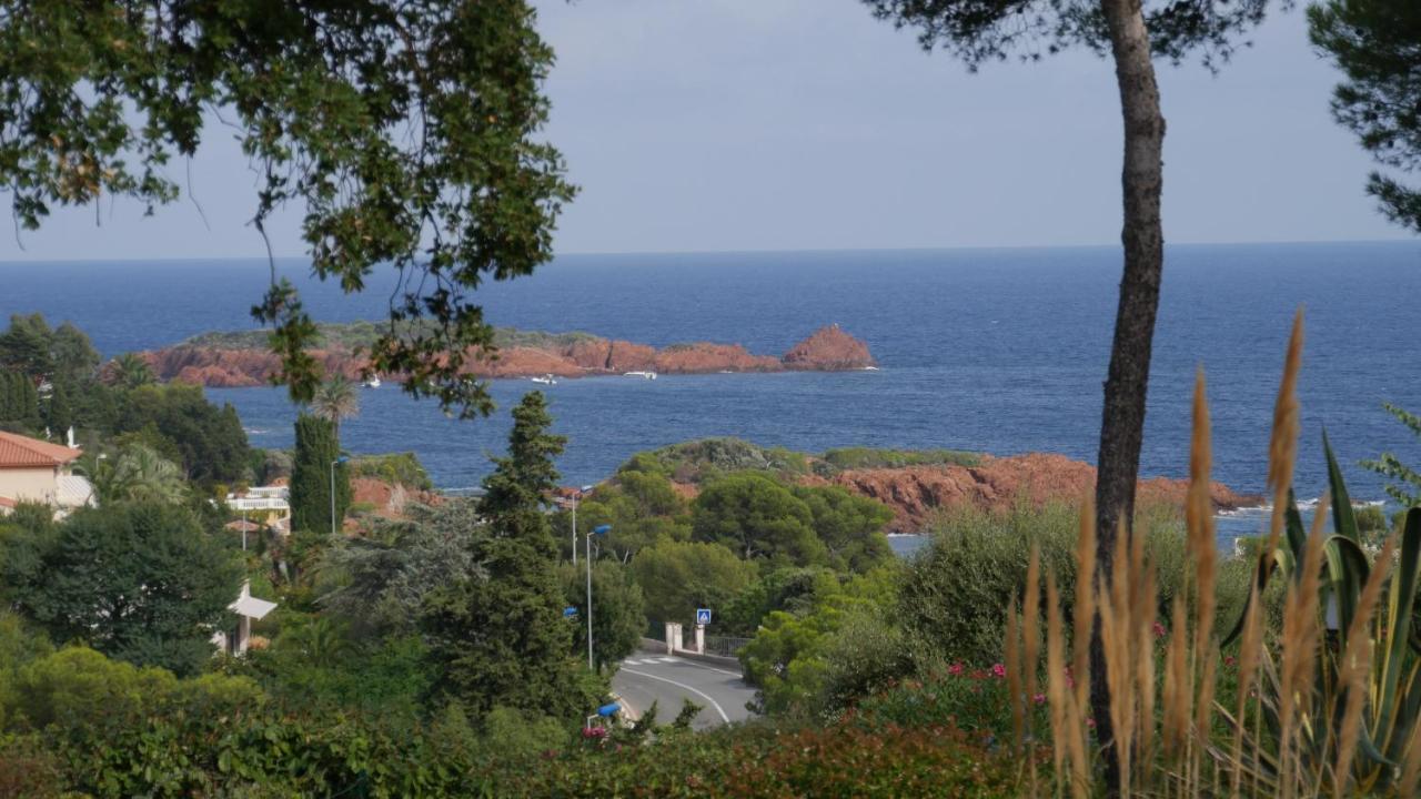 Bastidon Vue Mer Antheor-Cap-Roux Exterior foto